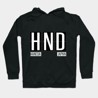 HND - Haneda Japan Souvenir or Gift Shirt Apparel Hoodie